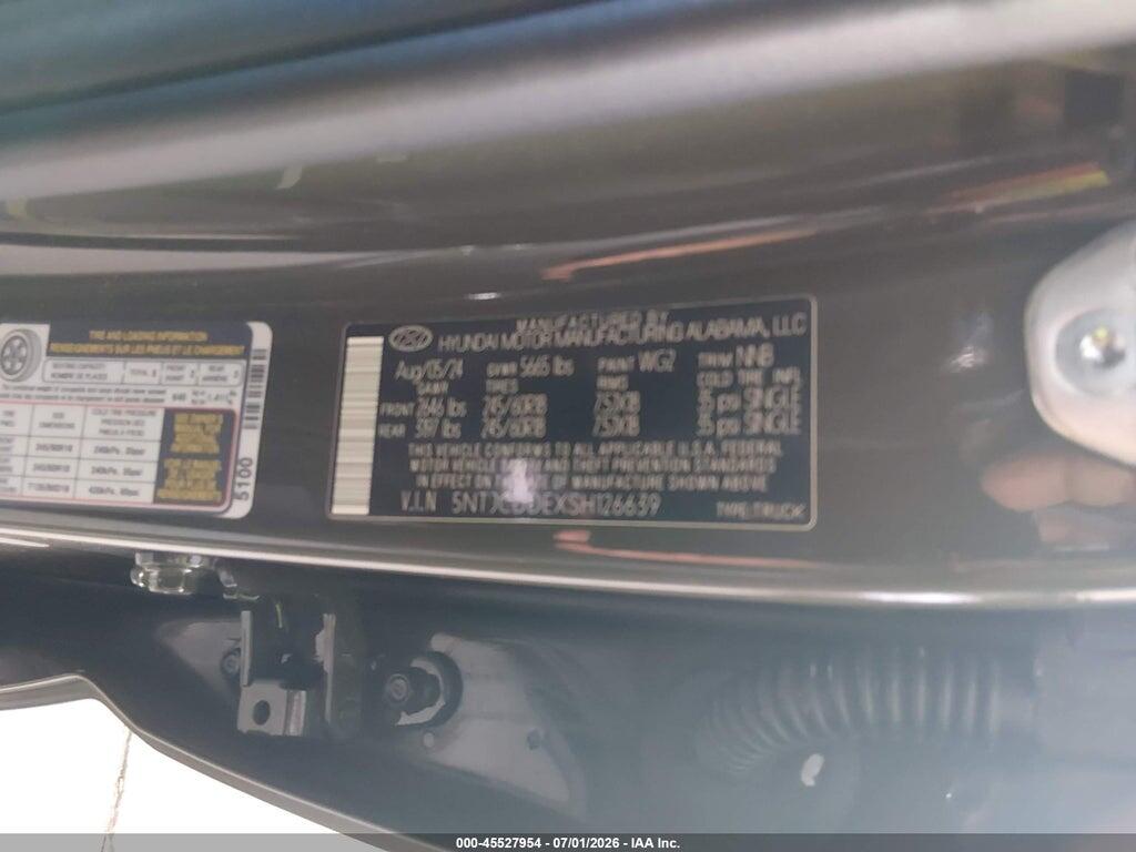 5NTJCDDEXSH126639 2025 HYUNDAI SANTA CRUZ photo no. 9