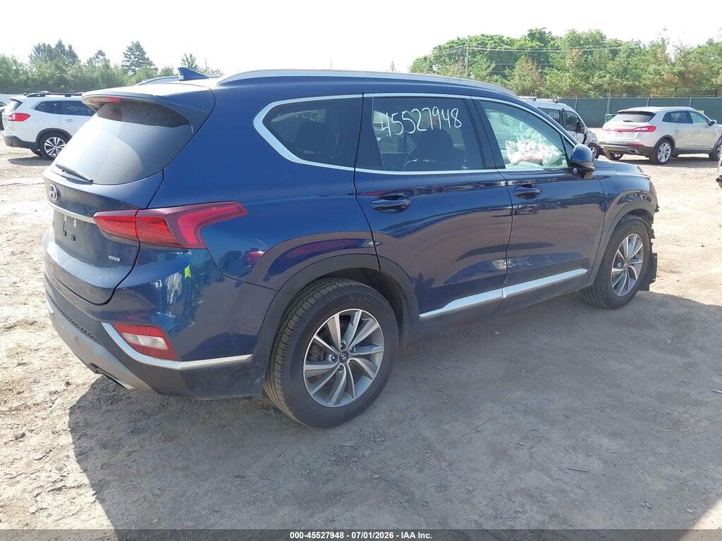 5NMS3CAD6KH068244 2019 HYUNDAI SANTA FE photo no. 4