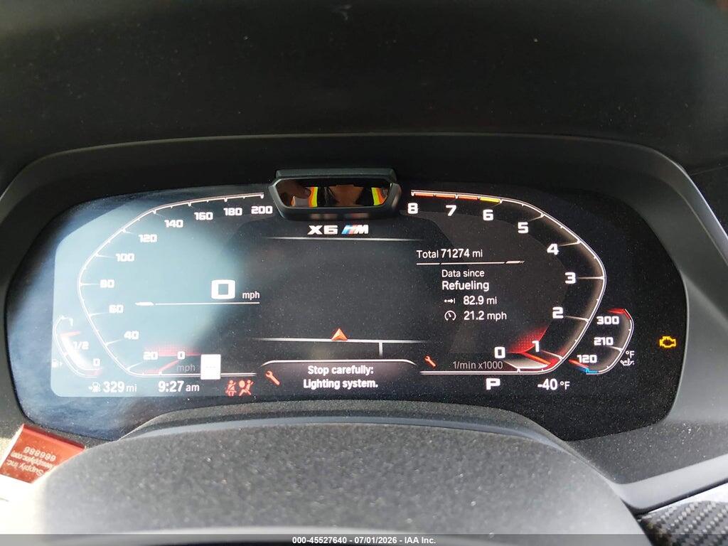 5YMCY0C01L9C92107 2020 BMW X6 M photo no. 7