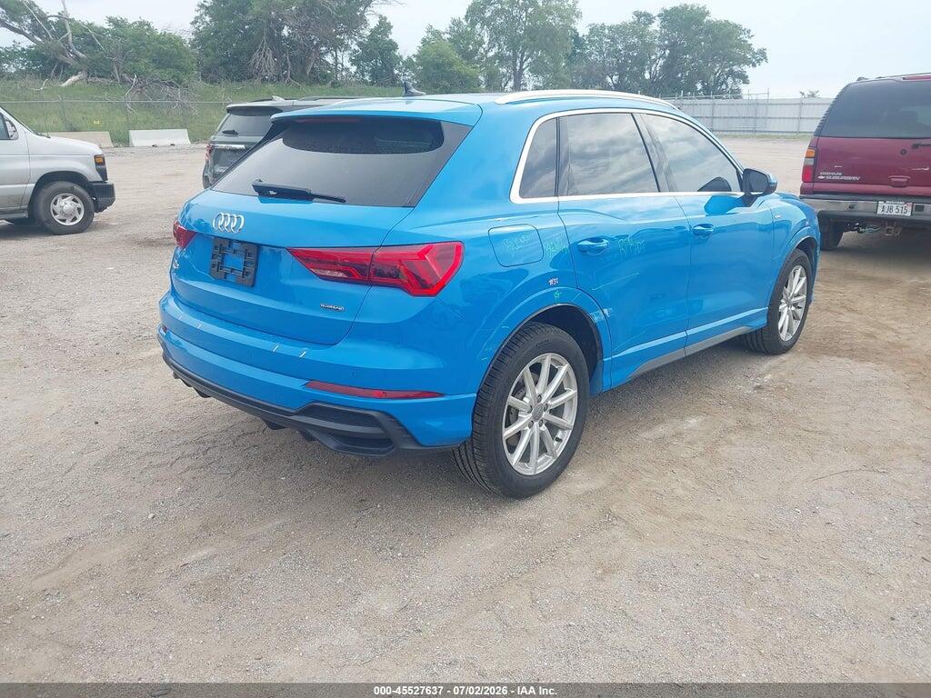 WA1EECF34L1030069 2020 AUDI Q3 photo no. 4