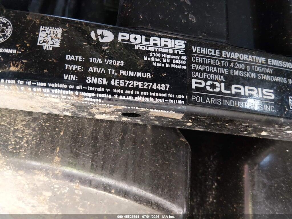 3NSM4E572PE274437 2023 POLARIS RANGER photo no. 10