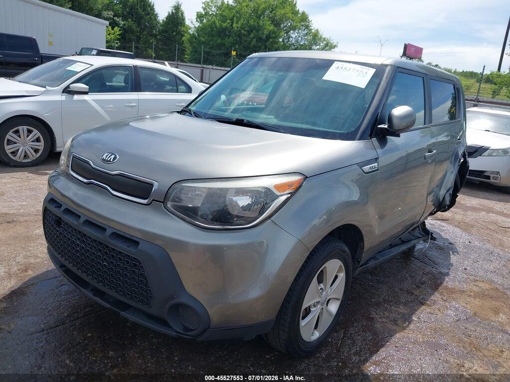 KNDJN2A24G7351237 2016 KIA SOUL photo no. 2