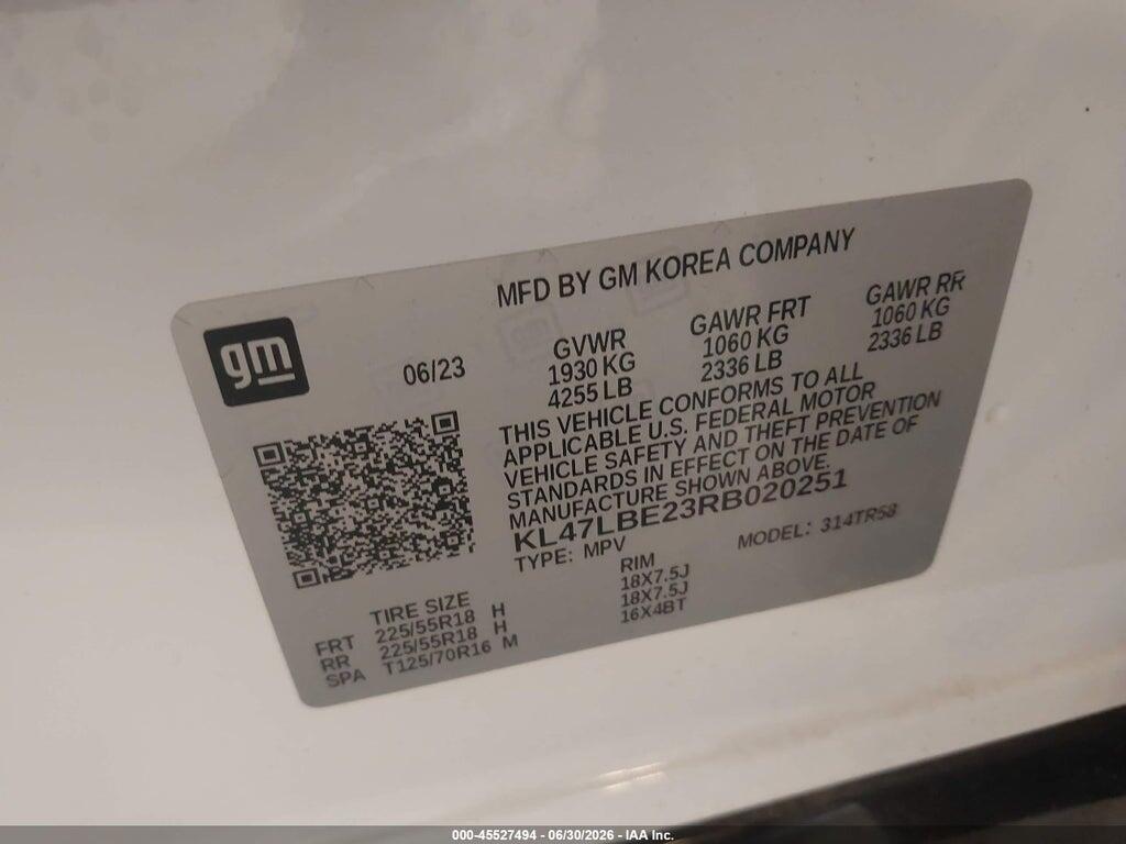 KL47LBE23RB020251 2024 BUICK ENVISTA photo no. 9