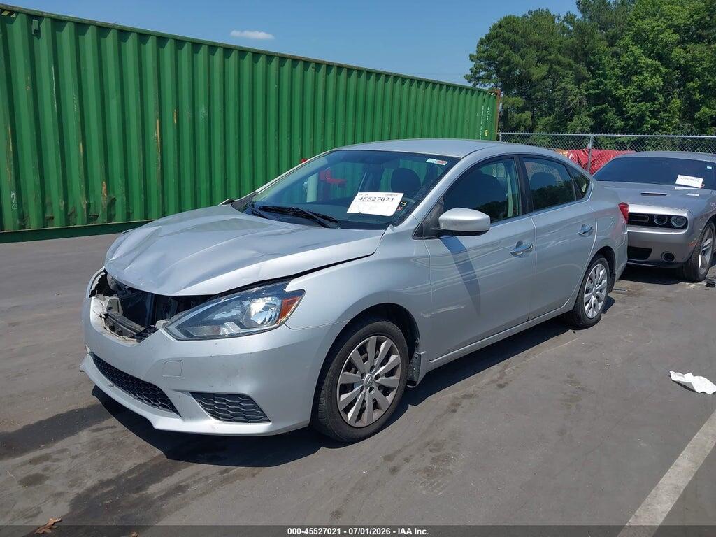 3N1AB7AP1HY273438 2017 NISSAN SENTRA photo no. 2