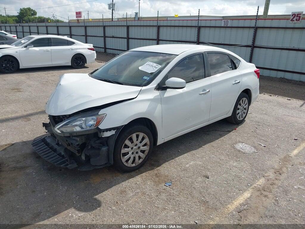 3N1AB7AP7HL658418 2017 NISSAN SENTRA photo no. 2