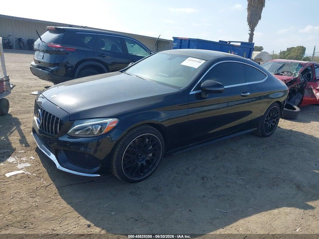 WDDWJ4KB6HF401645 2017 MERCEDES-BENZ C 300 photo no. 2