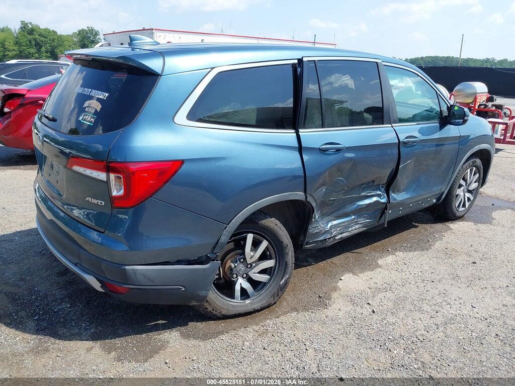 5FNYF6H50MB029915 2021 HONDA PILOT photo no. 4