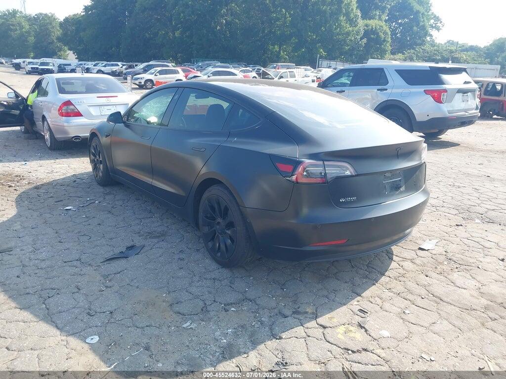 5YJ3E1EA3JF036175 2018 TESLA MODEL 3 photo no. 3