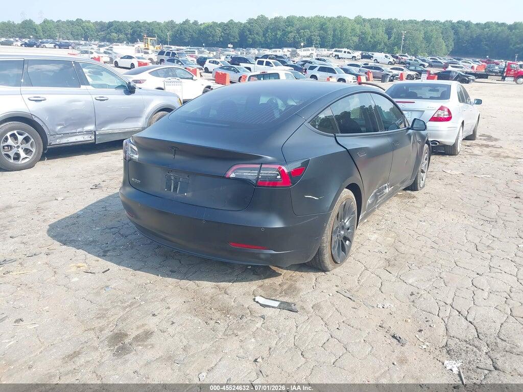 5YJ3E1EA3JF036175 2018 TESLA MODEL 3 photo no. 4