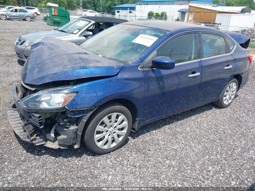 3N1AB7AP7KY387239 2019 NISSAN SENTRA photo no. 2