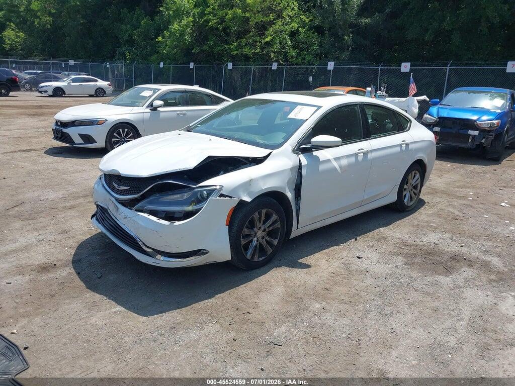 1C3CCCAB9GN133718 2016 CHRYSLER 200 photo no. 2