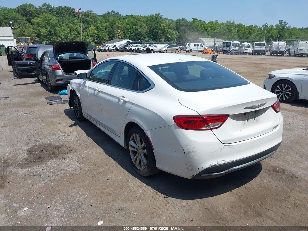 1C3CCCAB9GN133718 2016 CHRYSLER 200 photo no. 3
