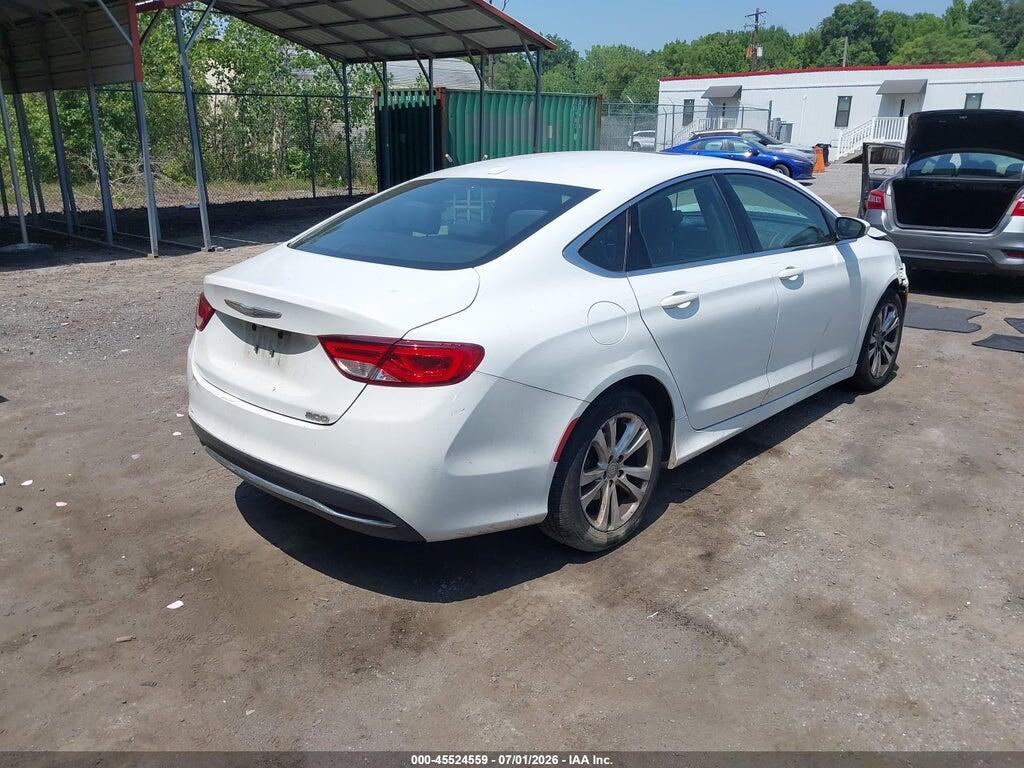 1C3CCCAB9GN133718 2016 CHRYSLER 200 photo no. 4