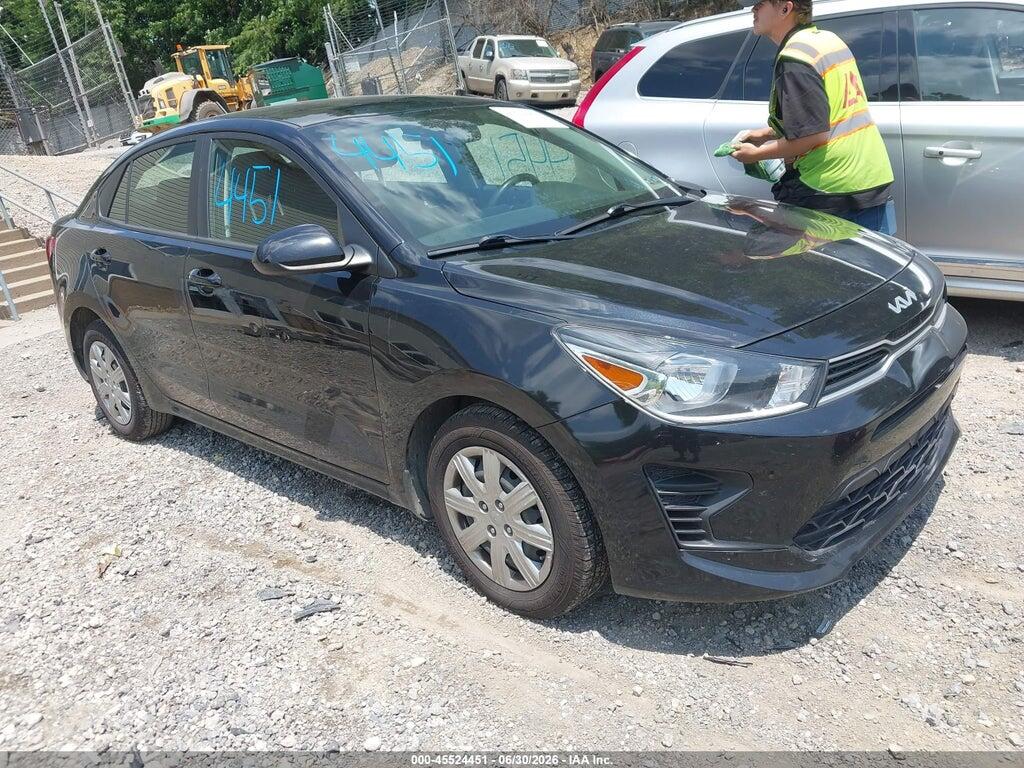 3KPA24AD8NE433720 2022 KIA RIO photo no. 1