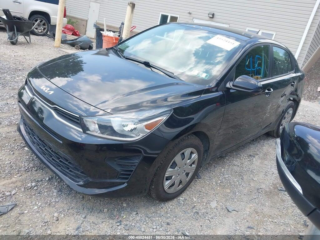 3KPA24AD8NE433720 2022 KIA RIO photo no. 2