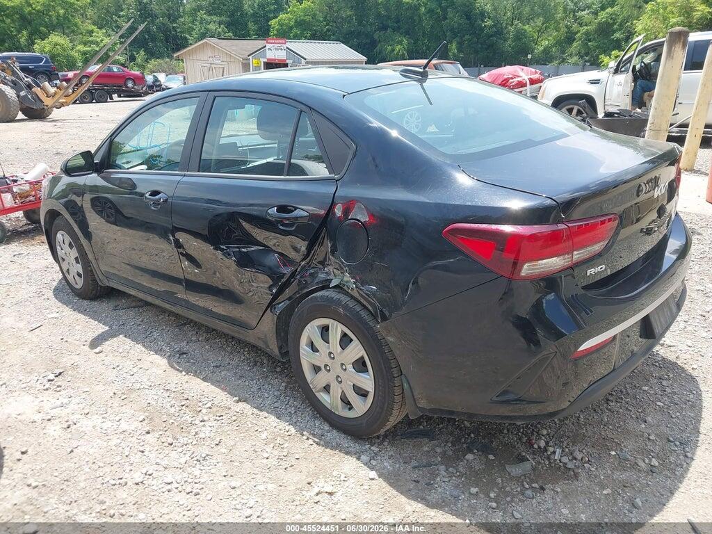 3KPA24AD8NE433720 2022 KIA RIO photo no. 3