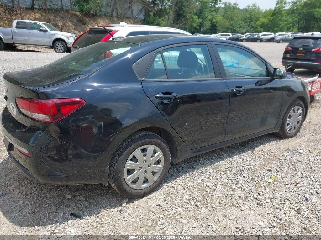 3KPA24AD8NE433720 2022 KIA RIO photo no. 4