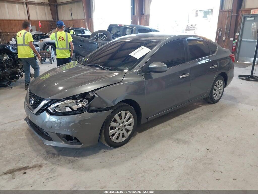 3N1AB7AP6KY340512 2019 NISSAN SENTRA photo no. 2