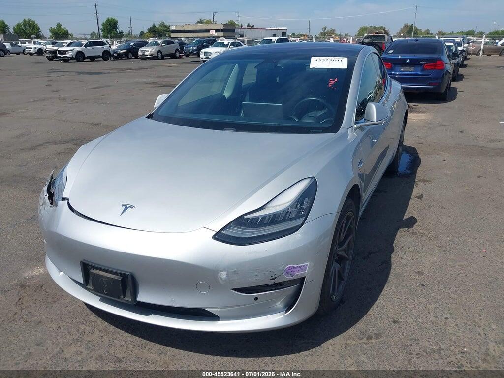 5YJ3E1EB7JF091236 2018 TESLA MODEL 3 photo no. 2