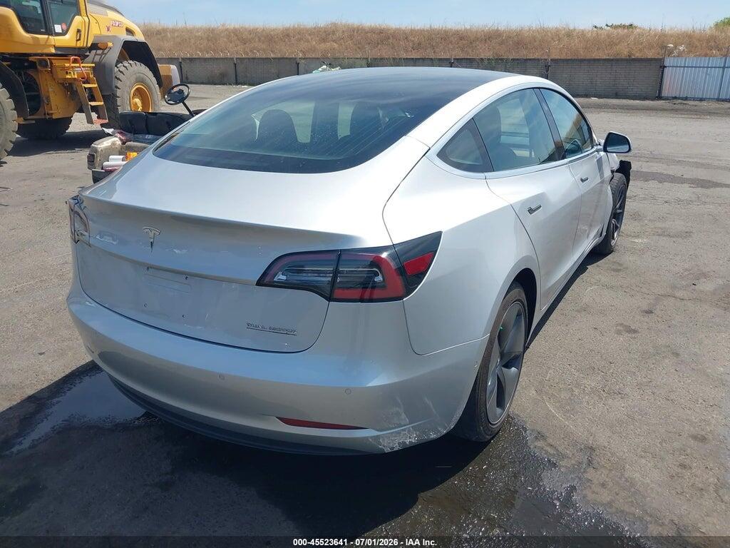 5YJ3E1EB7JF091236 2018 TESLA MODEL 3 photo no. 4