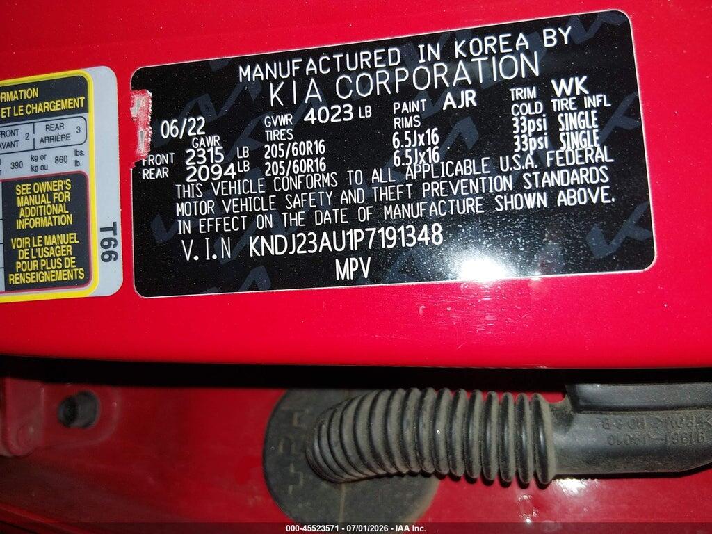 KNDJ23AU1P7191348 2023 KIA SOUL photo no. 9