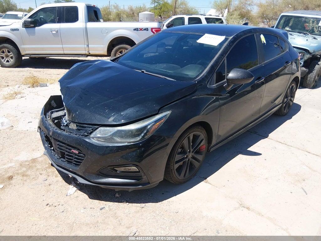 3G1BE6SM3JS607333 2018 CHEVROLET CRUZE photo no. 2