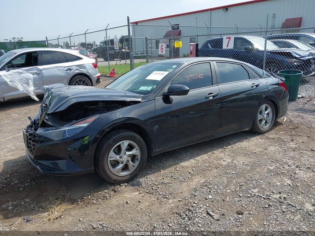 5NPLL4AG8MH047454 2021 HYUNDAI ELANTRA photo no. 2