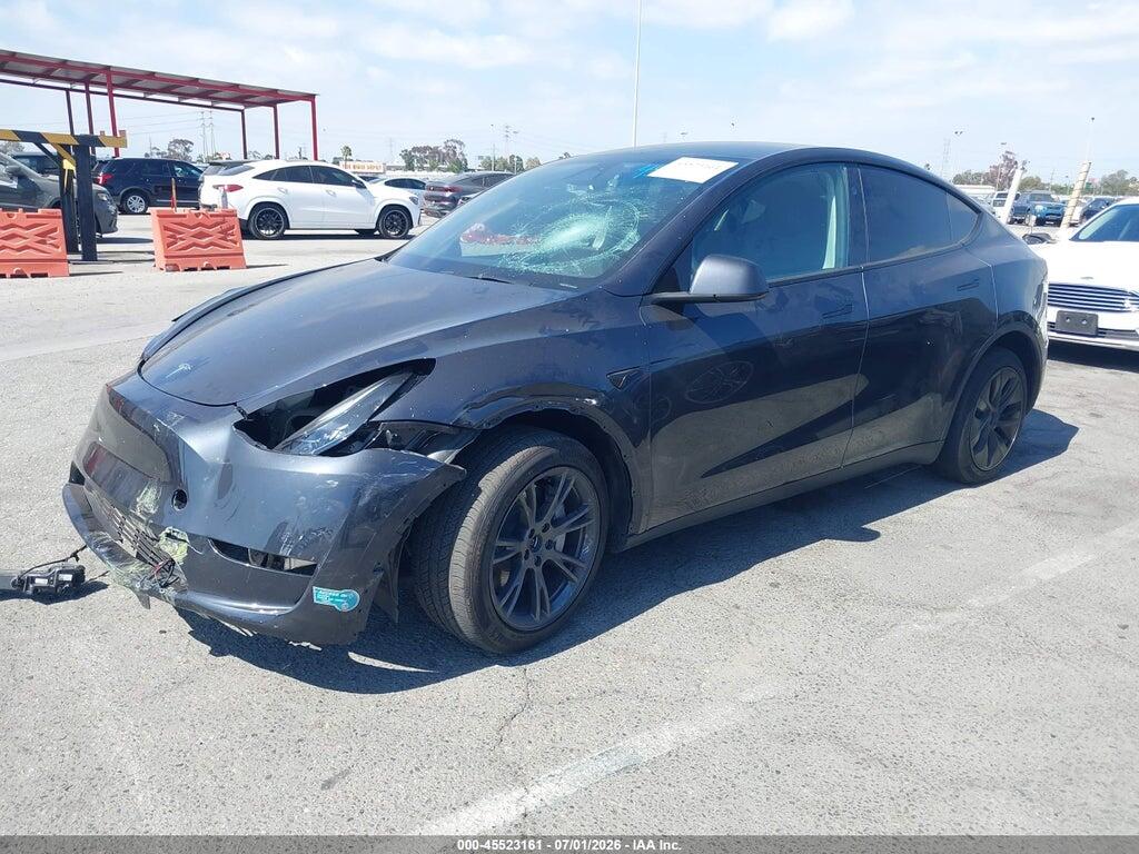 7SAYGDEE5SF285425 2025 TESLA MODEL Y photo no. 2