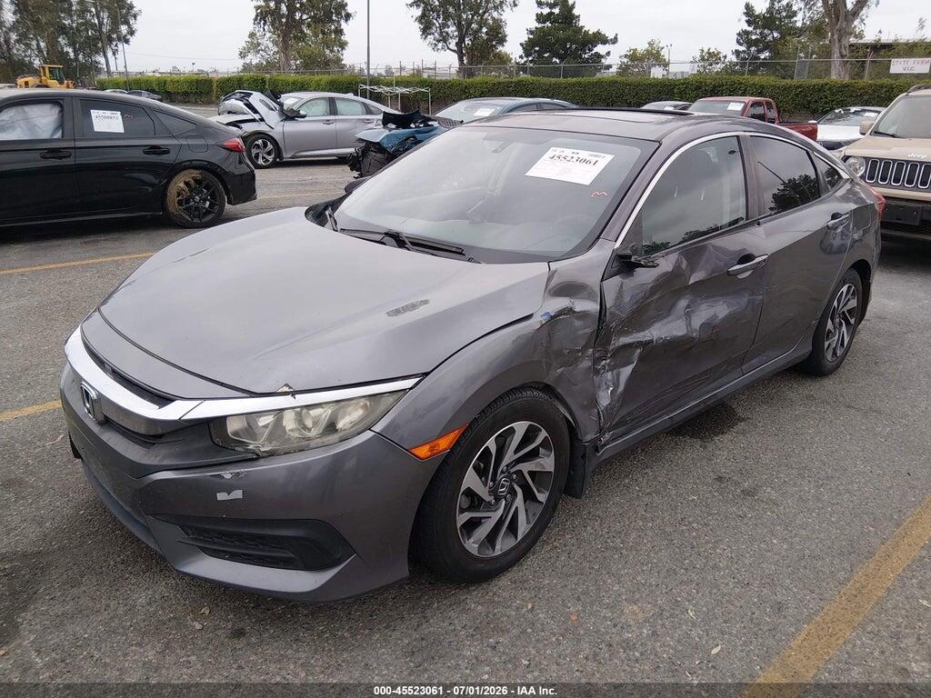 2HGFC2F77GH542026 2016 HONDA CIVIC photo no. 2
