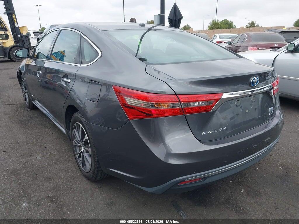 4T1BD1EB0JU063392 2018 TOYOTA AVALON HYBRID photo no. 3