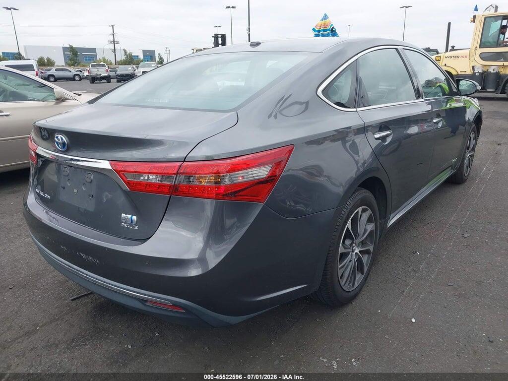 4T1BD1EB0JU063392 2018 TOYOTA AVALON HYBRID photo no. 4