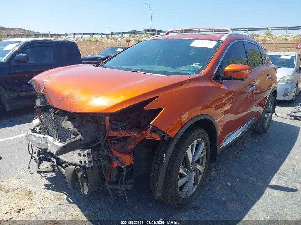 5N1AZ2MJ0KN160809 2019 NISSAN MURANO photo no. 2