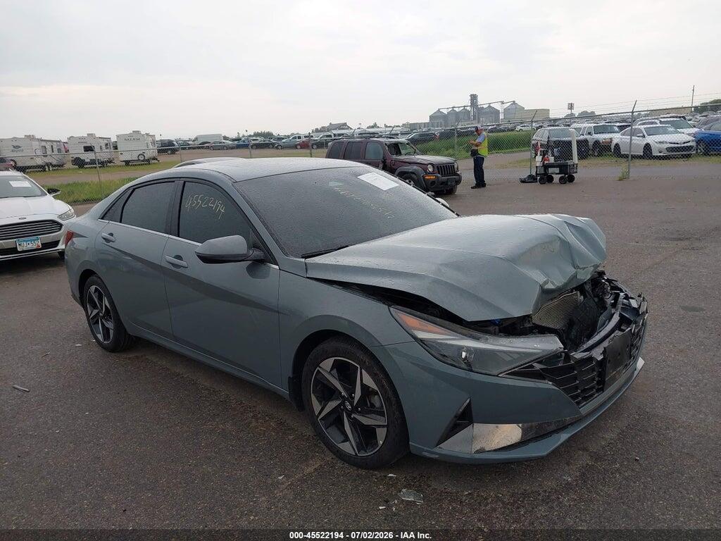 KMHLN4AG3NU339607 2022 HYUNDAI ELANTRA photo no. 1