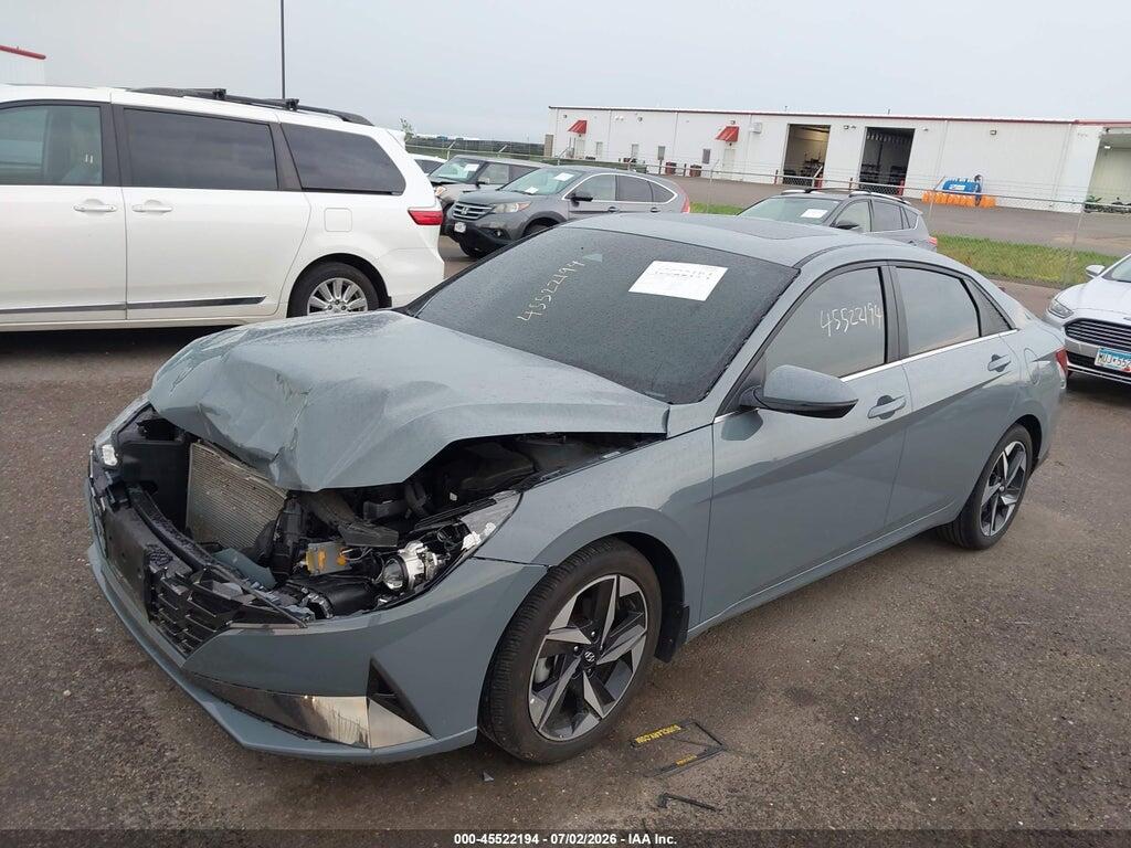 KMHLN4AG3NU339607 2022 HYUNDAI ELANTRA photo no. 2