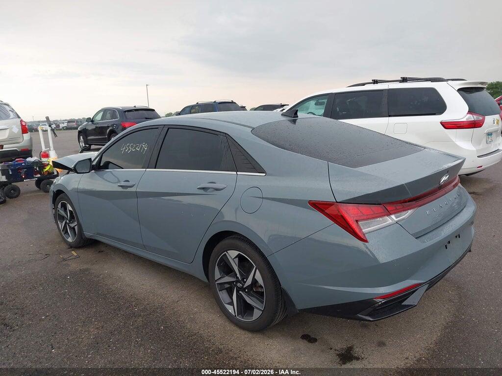 KMHLN4AG3NU339607 2022 HYUNDAI ELANTRA photo no. 3