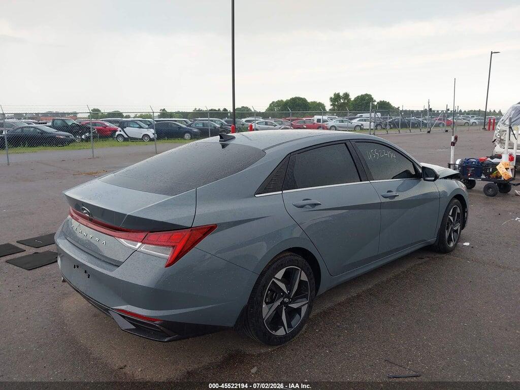 KMHLN4AG3NU339607 2022 HYUNDAI ELANTRA photo no. 4