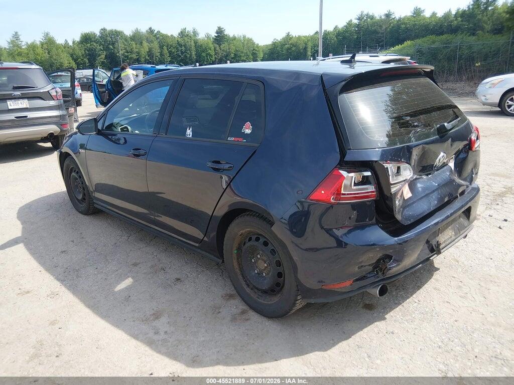 3VW4T7AUXHM047464 2017 VOLKSWAGEN GOLF GTI photo no. 3