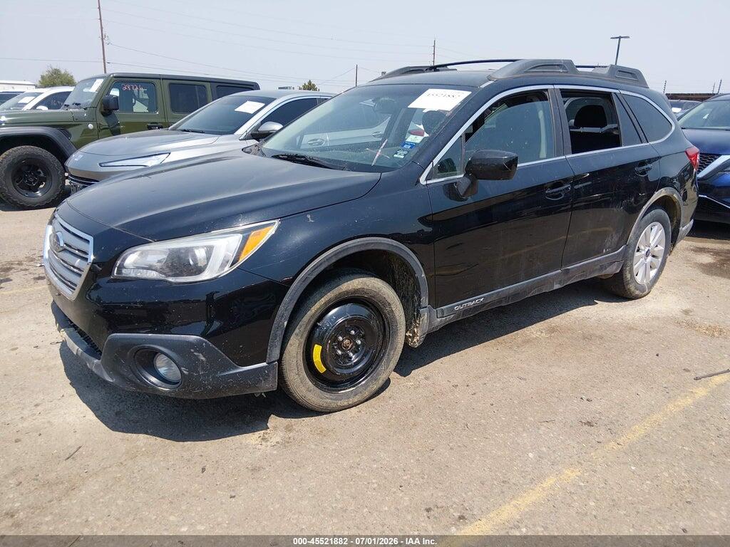 4S4BSADC0H3300544 2017 SUBARU OUTBACK photo no. 2