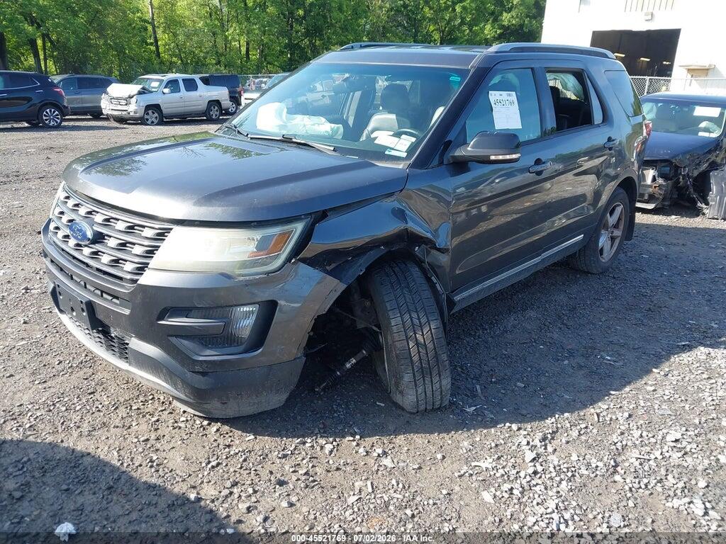 1FM5K8D85GGA42966 2016 FORD EXPLORER photo no. 2