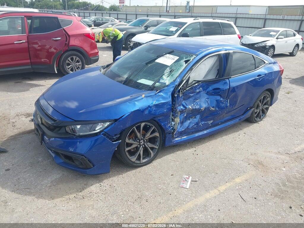 2HGFC2F87LH538772 2020 HONDA CIVIC photo no. 2