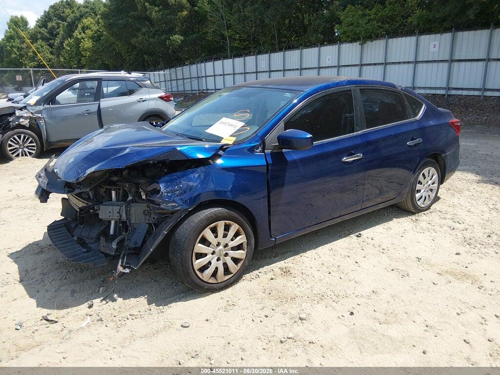 3N1AB7AP6KY330725 2019 NISSAN SENTRA photo no. 2