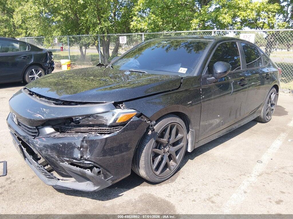 2HGFE2F54NH557007 2022 HONDA CIVIC photo no. 2