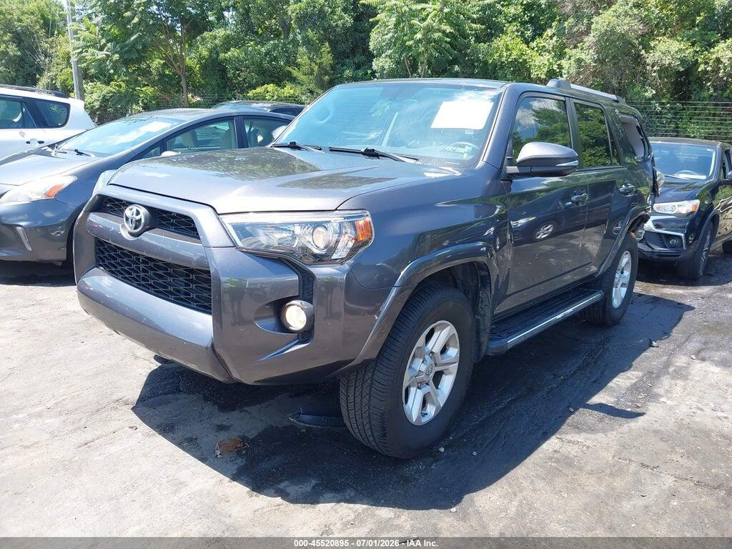 JTEBU5JR0K5659575 2019 TOYOTA 4RUNNER photo no. 2