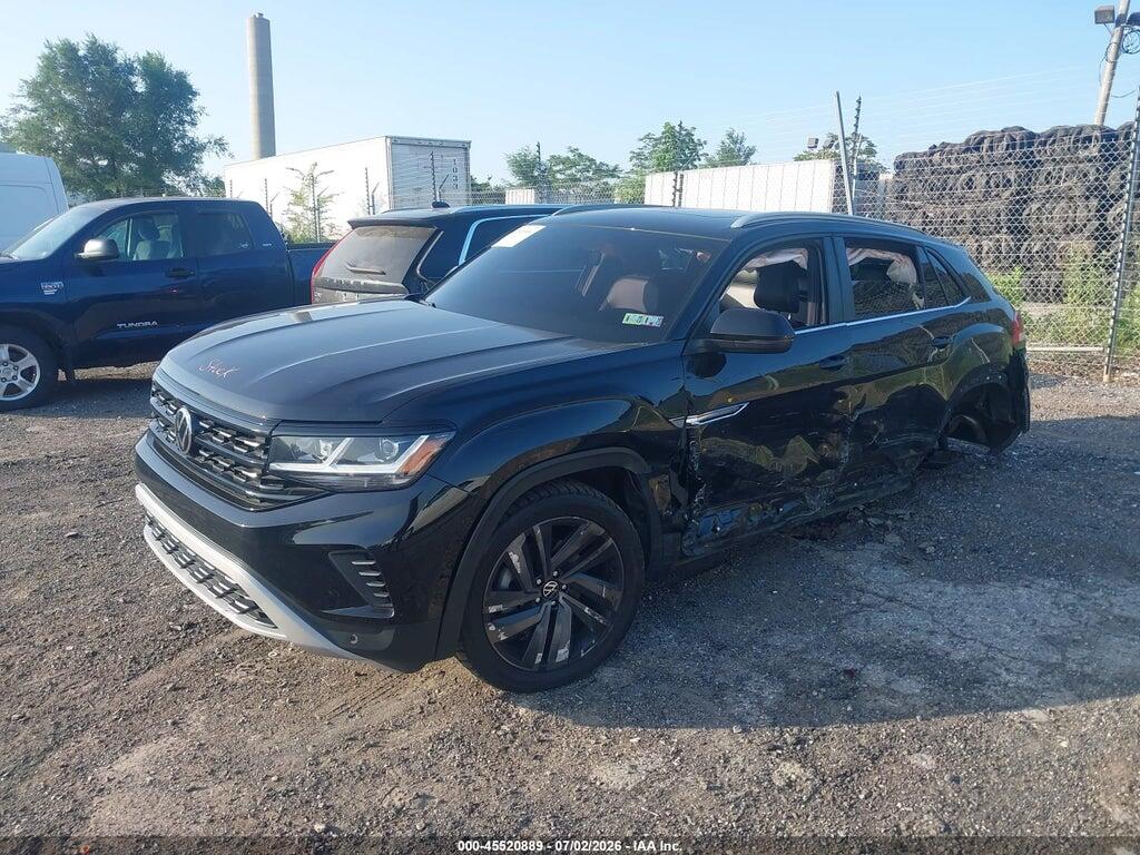 1V2KE2CA2NC222683 2022 VOLKSWAGEN ATLAS CROSS SPORT photo no. 2