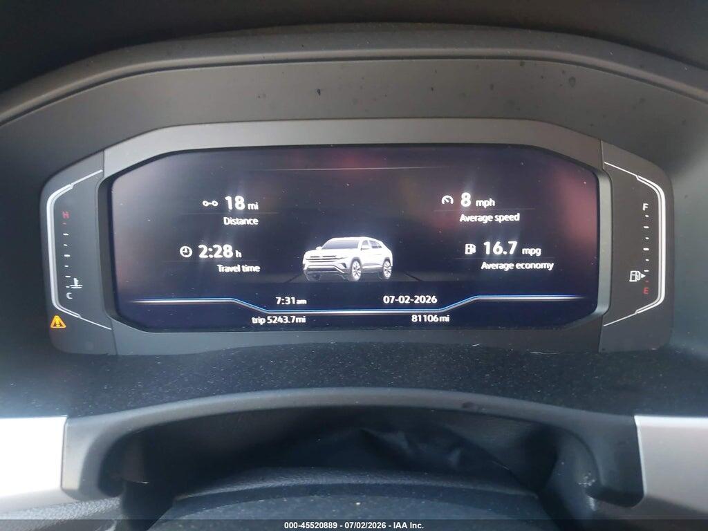 1V2KE2CA2NC222683 2022 VOLKSWAGEN ATLAS CROSS SPORT photo no. 7