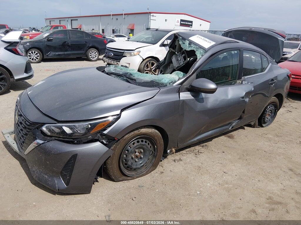 3N1AB8BV4SY207606 2025 NISSAN SENTRA photo no. 2