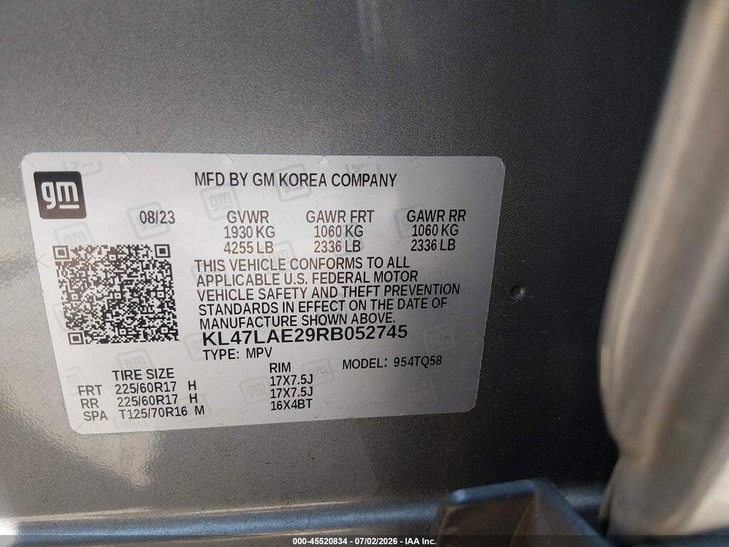 KL47LAE29RB052745 2024 BUICK ENVISTA photo no. 9