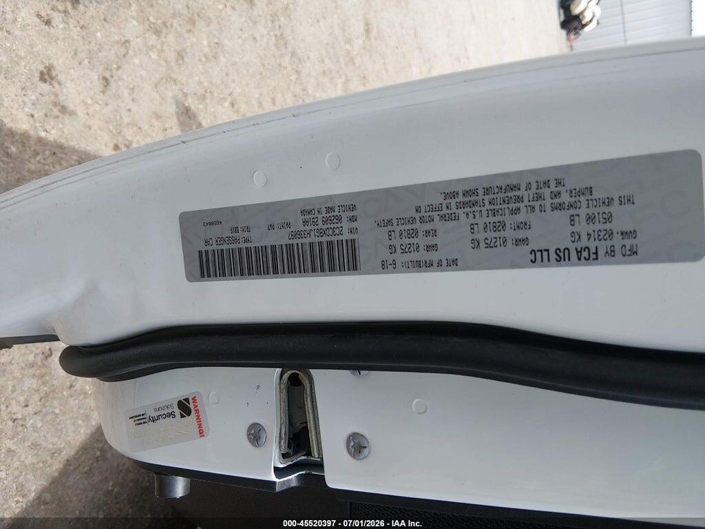 2C3CDXBG1JH336097 2018 DODGE CHARGER photo no. 9