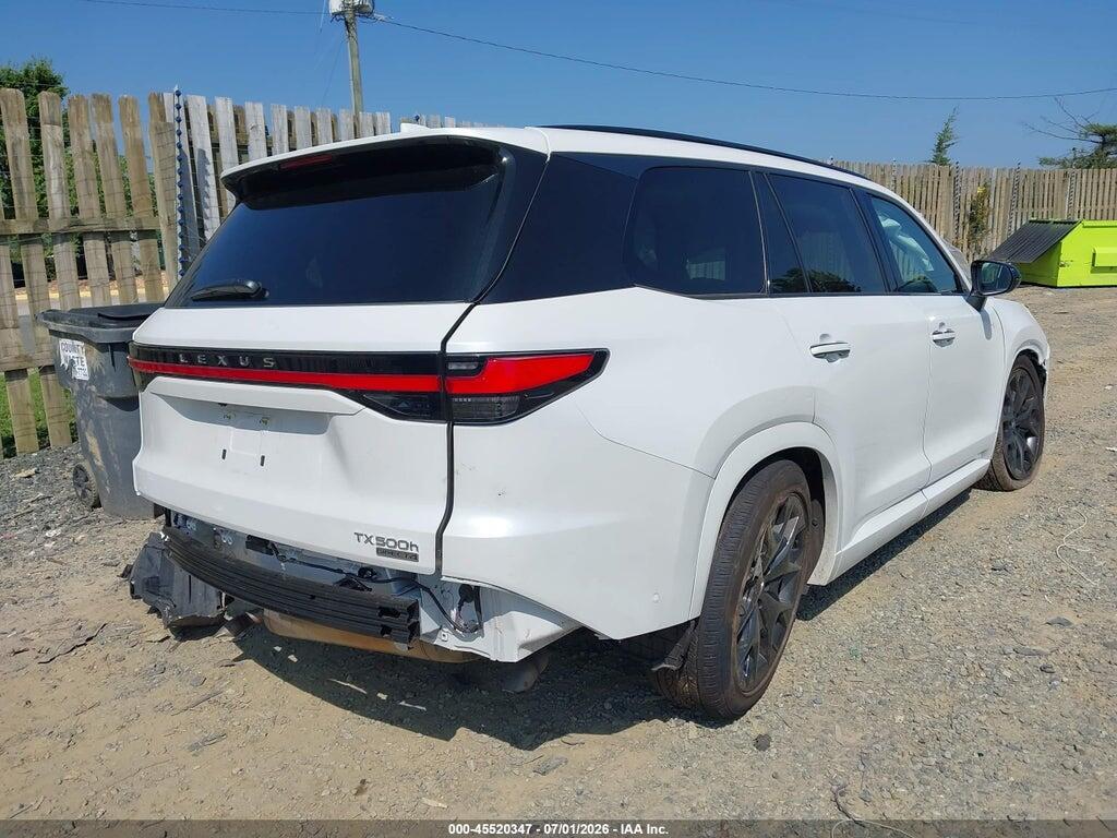 5TDABAB69SS014338 2025 LEXUS TX 500H photo no. 4