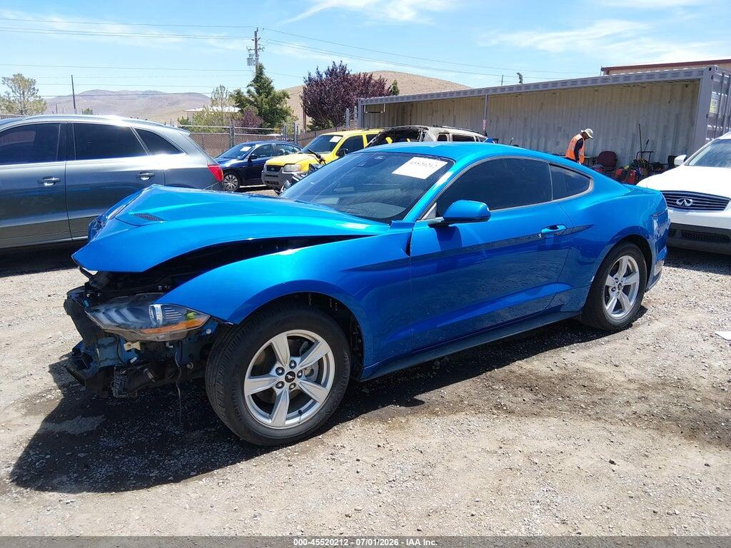 1FA6P8TH1M5137646 2021 FORD MUSTANG photo no. 2